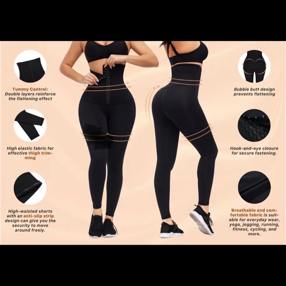 Waist trainer leggings | Yoga leggings - Picture 6 of 7